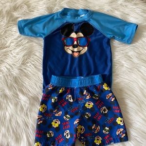 Swim Trunks and Swim Shirt